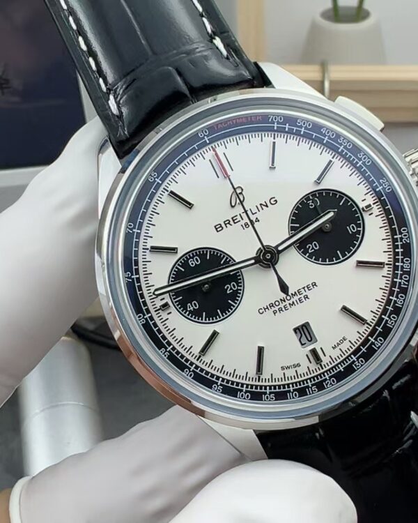 BLS Breitling timing belt white disc