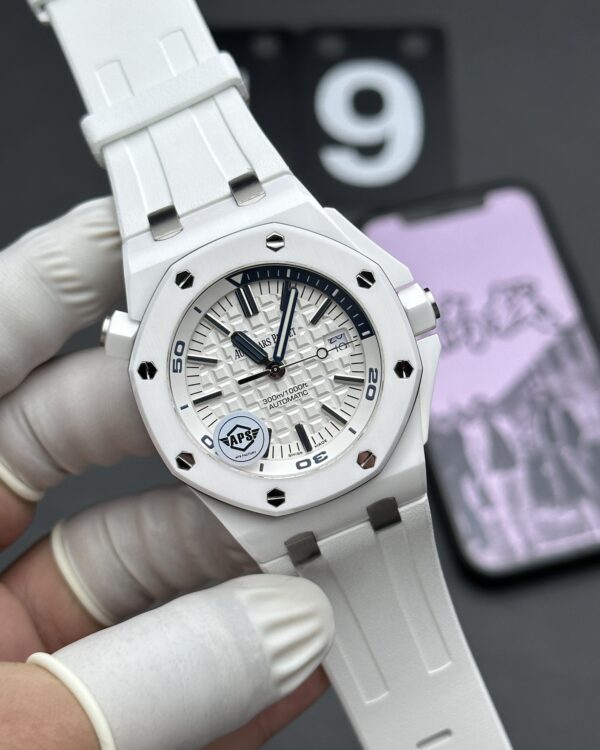 APS Audemars Piguet White Ceramics 15707 White Plate
