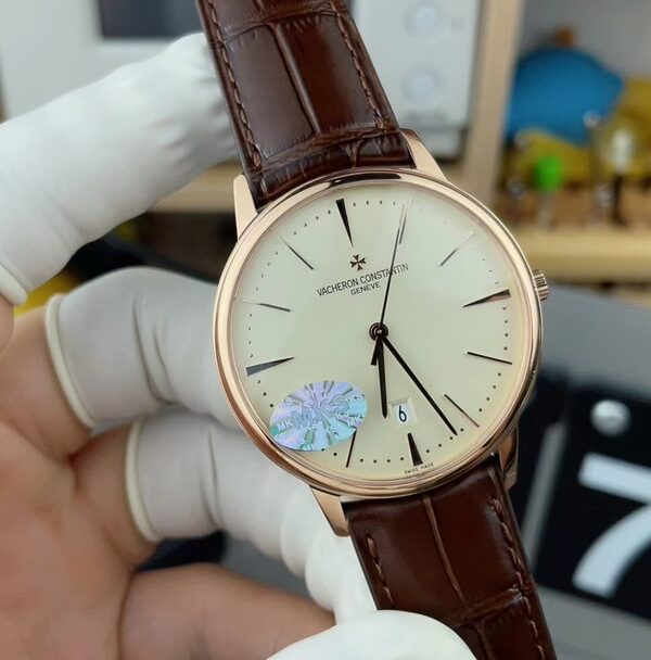 MKS Longines Heritage 2422 Belt White Disc
