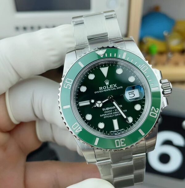 VS Rolex 40mm Green Water Ghost Steel Belt Green Plate