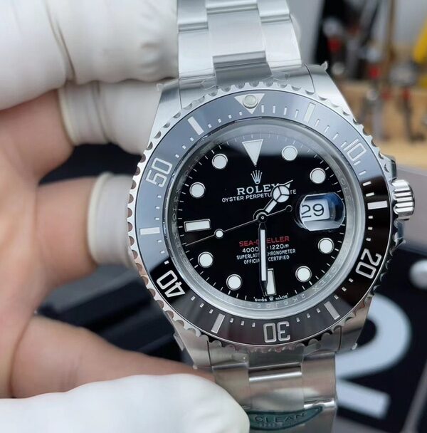 VS Rolex Single Red Ghost King 126600 Steel Belt Black Plate