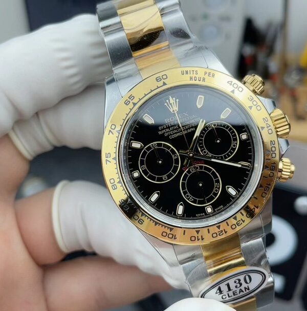 Factory C Rolex Room Jindi Tonna Black Gangdi Steel Strip Black Plate