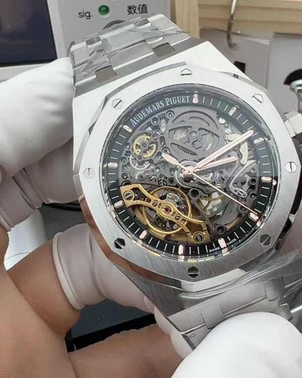 THB Audemars Piguet 15407 steel strip hollow black plate