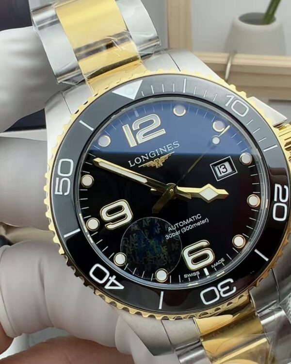 AF Longines Tiger Hauya Room Jin Concas Steel Belt Black Plate