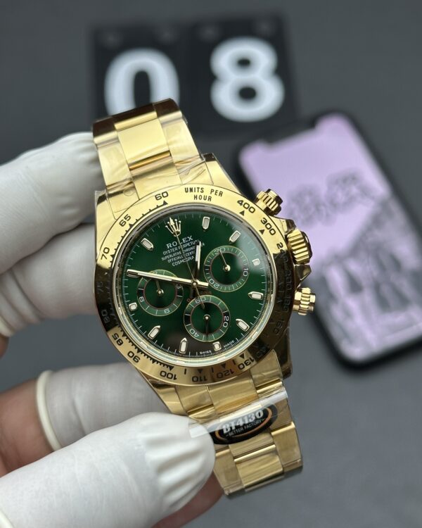 BT Rolex 4130 Green Jindi 116508 Steel Strip