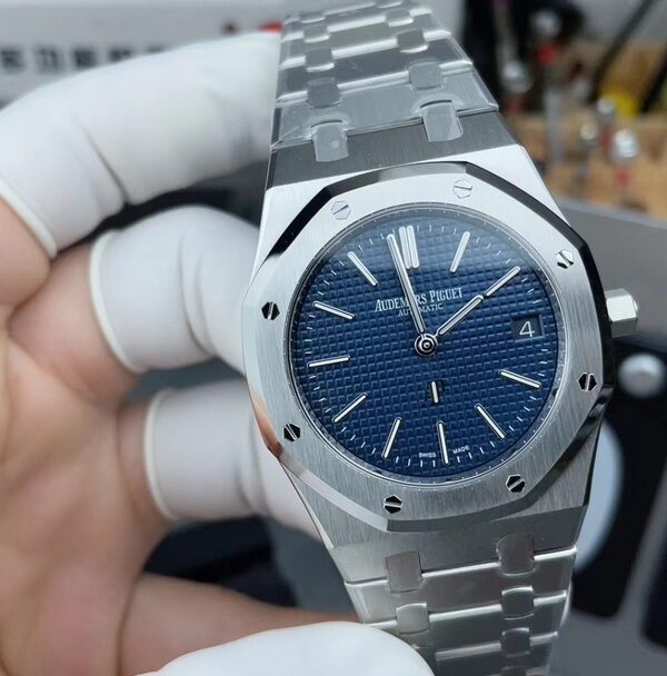 ZF Audemars Piguet Royal Oak 15202 Steel Belt Blue Plate
