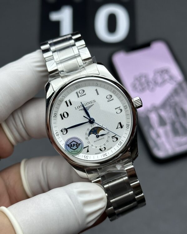 APS Blancpain Famous Craftsman Moon Phase 6654 Steel Strip White Plate