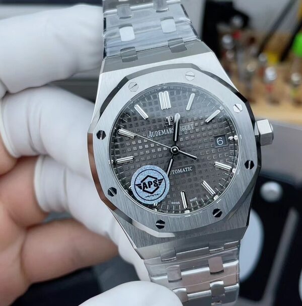 APS Audemars Piguet Royal Oak 15450ST Steel Belt Ash Plate