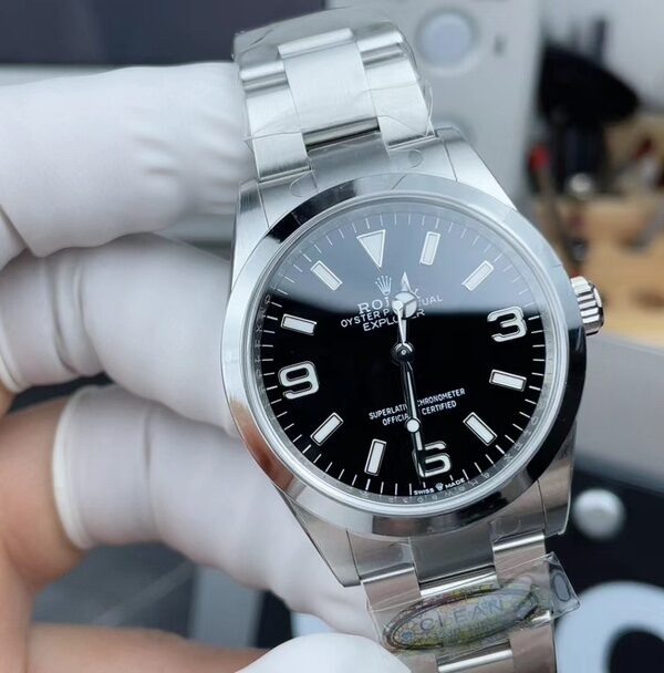 C36 Rolex Probe 124270 Steel Belt Black Plate