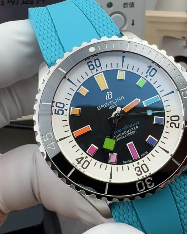 BLS Breitling Color Ocean A17392D71B1S1 Rubber Band