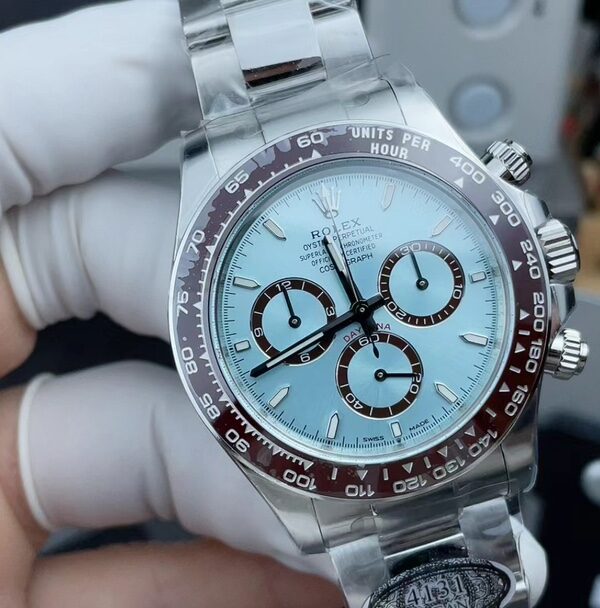 C Rolex 4131 Ice Blue Di 126506 Steel Belt Ice Blue Disc