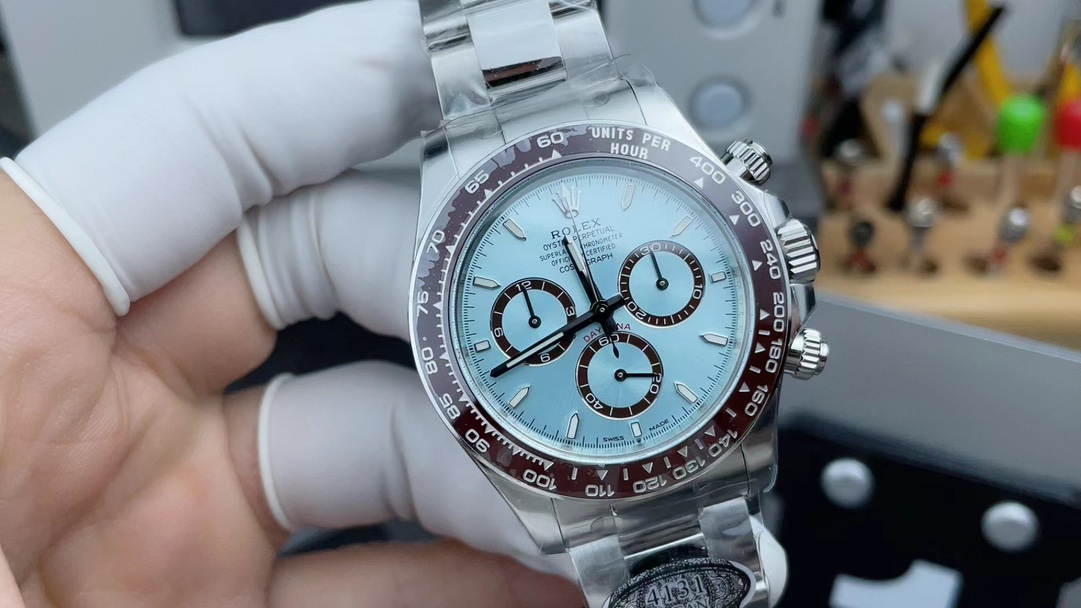 C Rolex 4131 Ice Blue Di 126506 Steel Belt Ice Blue Disc