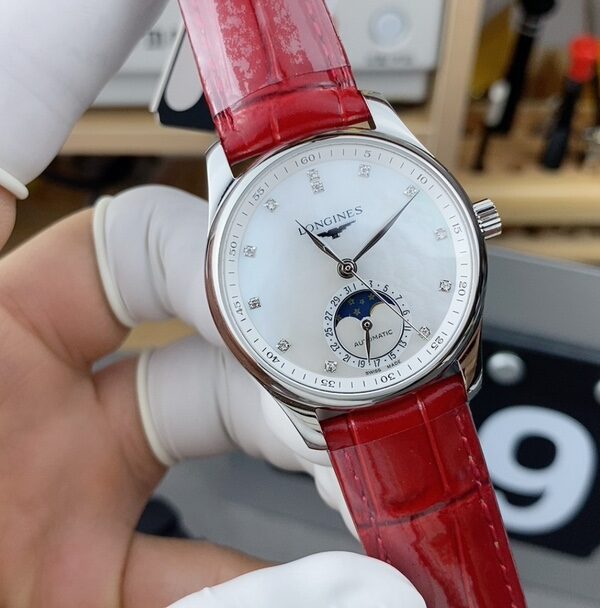 V9 Longines Fritillaria Face Female Longines Belt White Plate