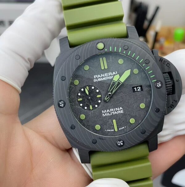 VS Panerai PAM00961 rubber strap black plate
