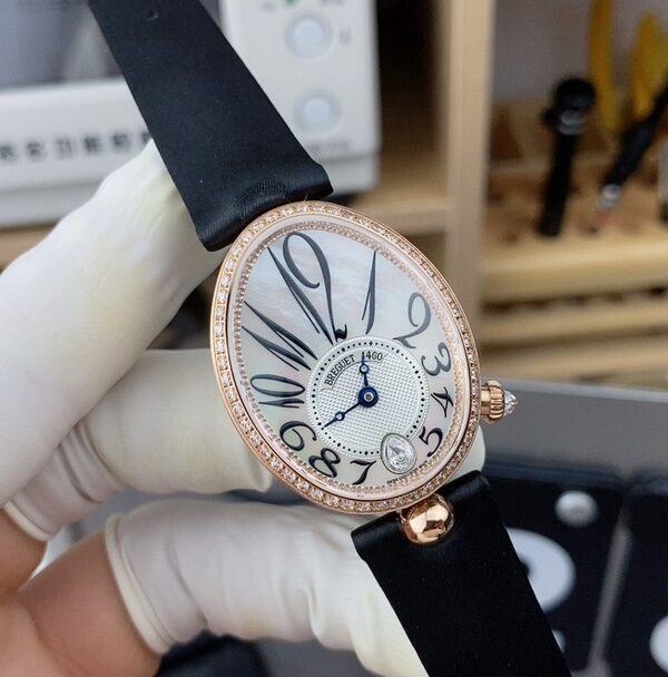 Original order Cartier Rose Gold Skin Queen WJBC0006 Belt White Plate