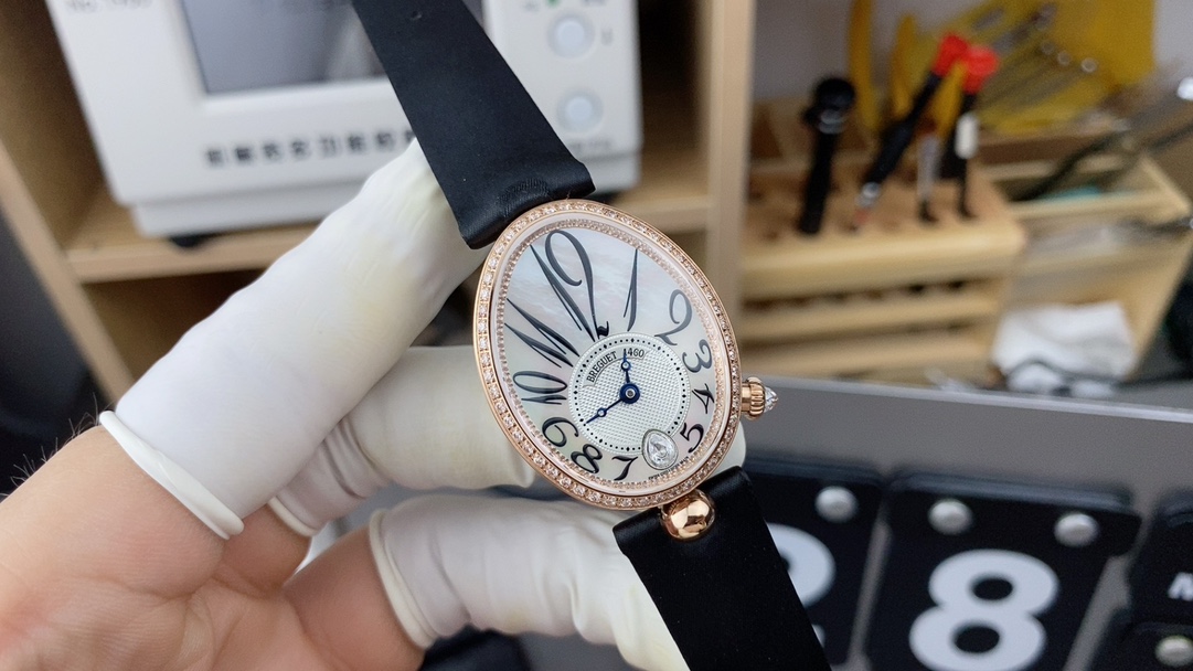 Original order Cartier Rose Gold Skin Queen WJBC0006 Belt White Plate
