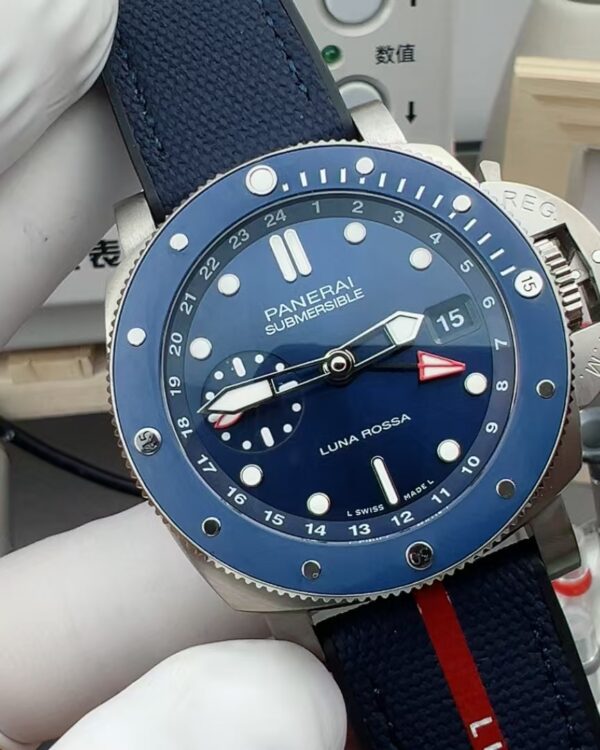 VS Panerai PAM01507 Nylon fabric strap blue plate