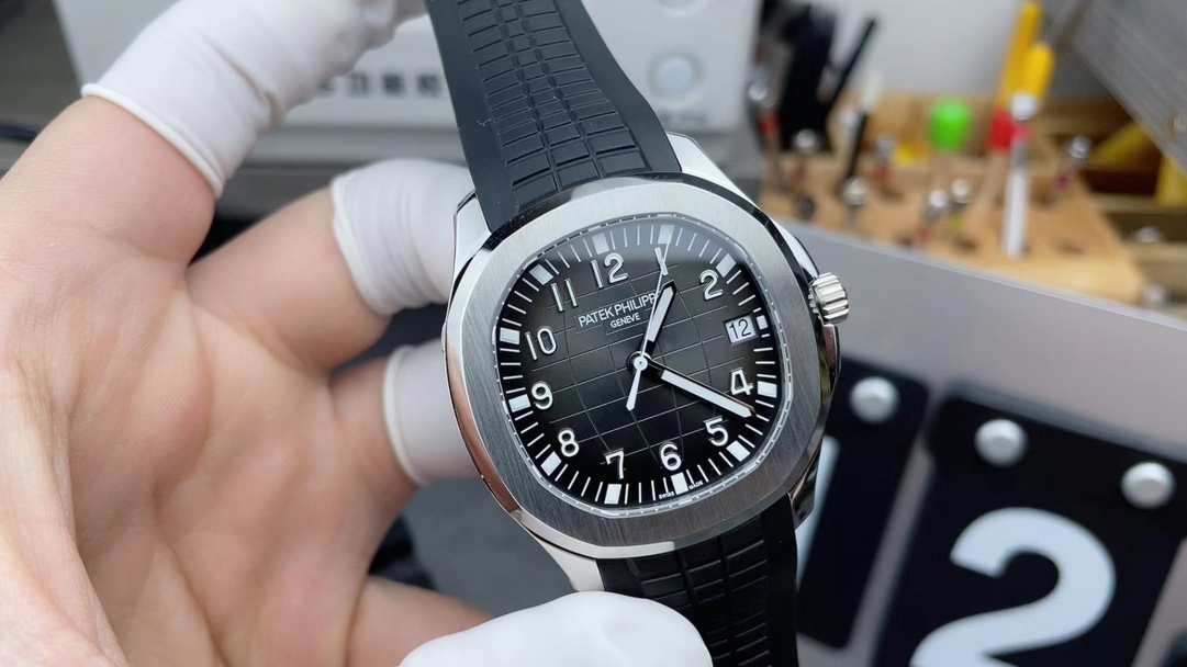 3K Patek Philippe 5167 grenade black plate rubber strap black plate