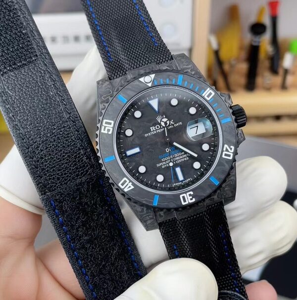 VS Rolex Nigger DIW Carbon Fiber Nylon Band