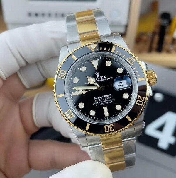 VS Rolex Golden Nigger 41 126613LN Steel Belt Black Plate