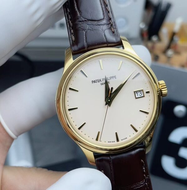 3K Patek Philippe Classic Flip Cover 5227R Belt White Plate