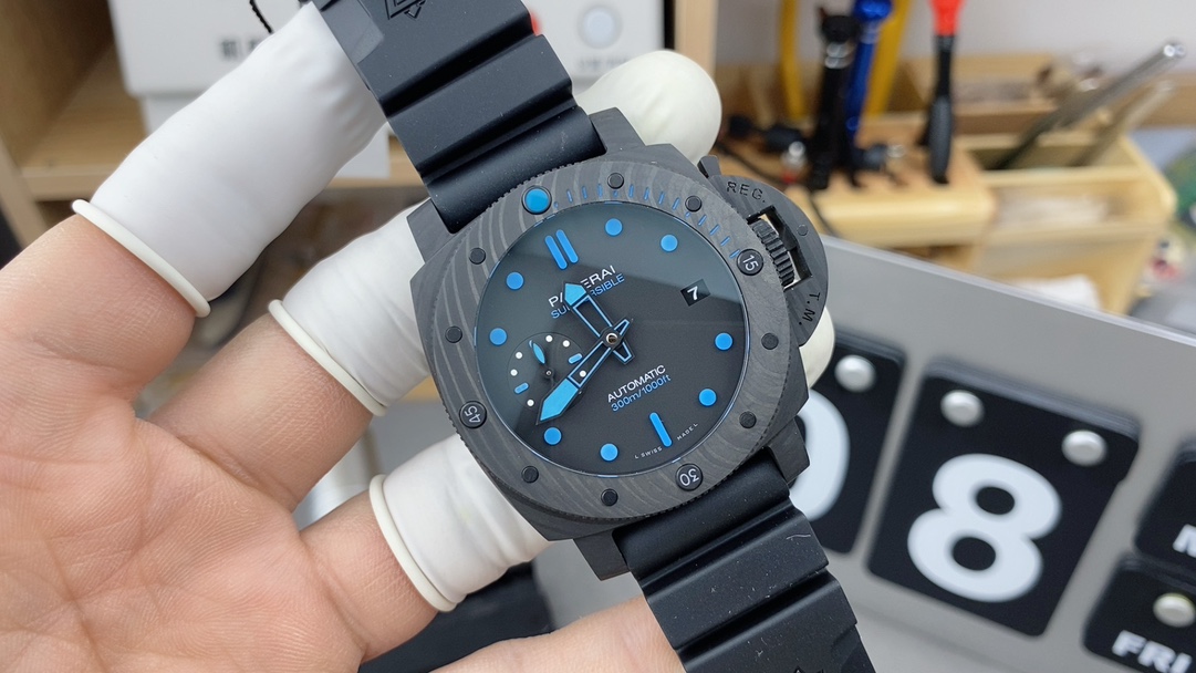 VS Panerai PAM00960 rubber strap black plate