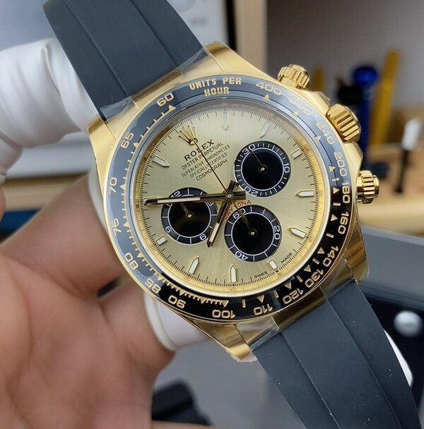 C Rolex new Yu Wenle 126518LN belt gold and black disc