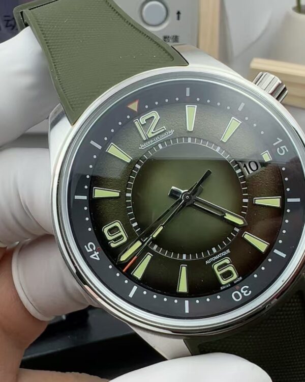 BLS Breitling green plate Beichen AB0451 rubber strap green plate