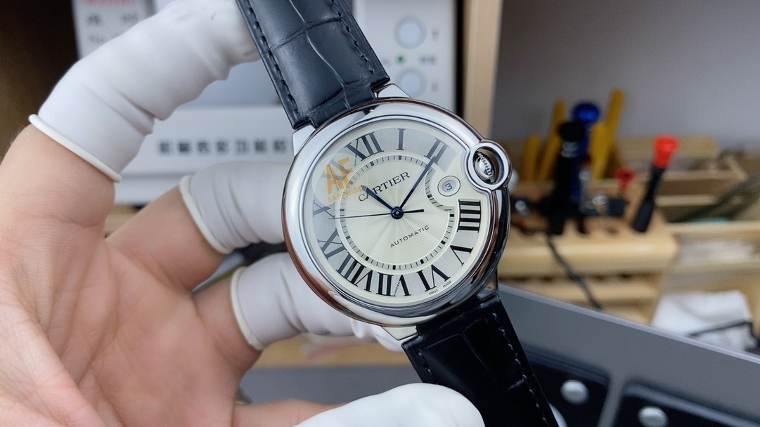 AF Cartier 42MM belt balloon W69016Z4 White belt disc