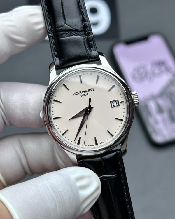 3K Patek Philippe Classic Watch 5227G Belt White Plate