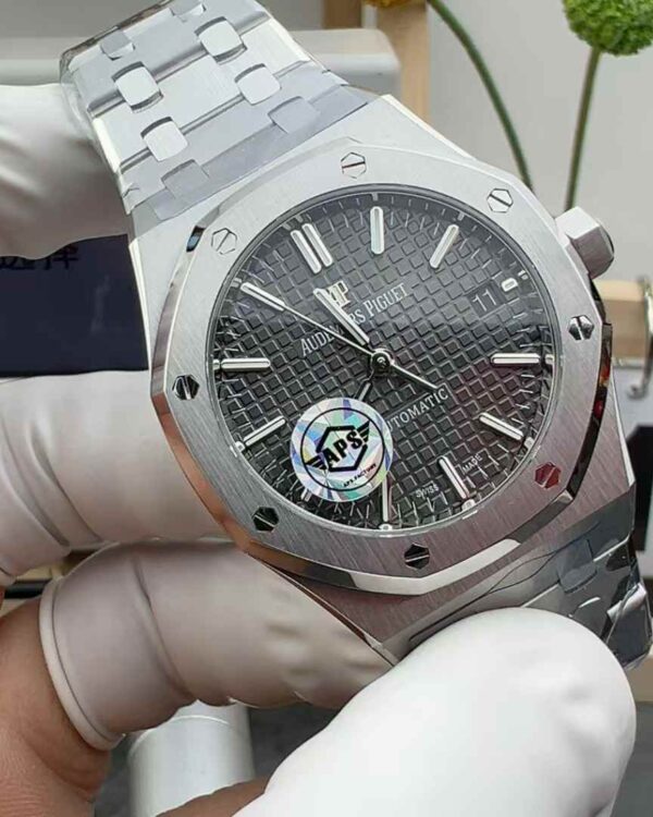 APS Factory Audemars Piguet Royal Oak 15450 gray 37mm steel belt gray tray