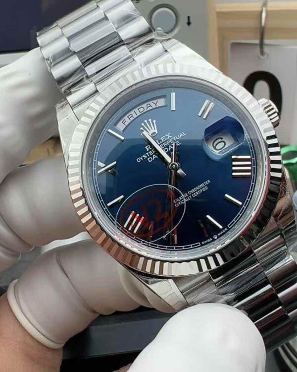 VS Factory Rolex 228239 counterweight double calendar DD steel strip blue disc