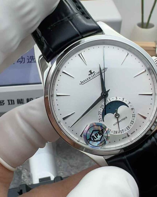 APS Factory Jaeger-LeCoultre Moon Phase Master Belt White Disc