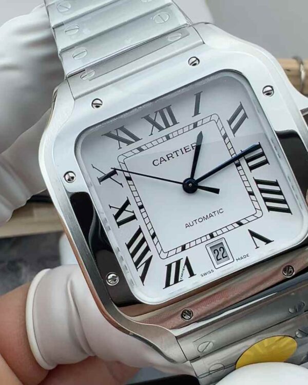 AF Factory Cartier Large Sandos Steel Strip White Plate