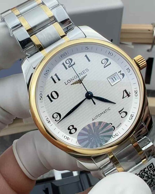 AF Factory Longines Golden Famous Craftsman Steel Belt White Plate
