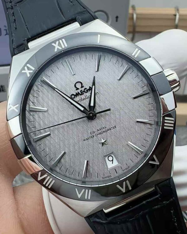 VS Factory Omega 5th Generation Constellation Belt Silver Ash Plate