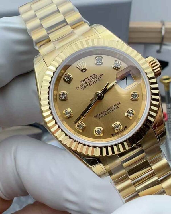 GS Factory Rolex 128238 28MM gold diary gold plate