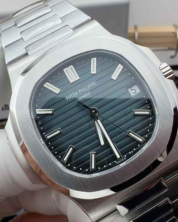 DDF Factory Patek Philippe Nautilus 5711 Steel Belt Blue Plate