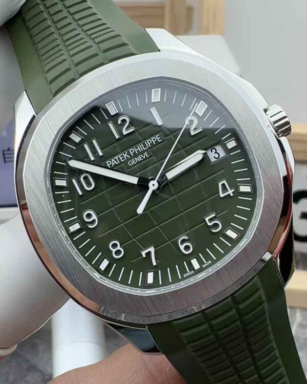 BBF Factory Patek Philippe Green Grenade 5167 Rubber Belt