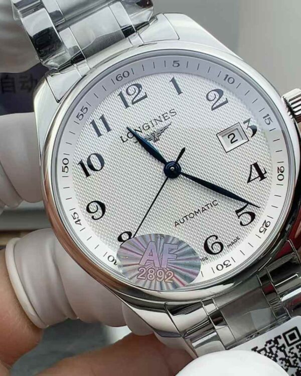 AF Factory Longines Famous Craftsman Single Calendar Steel Belt White Plate