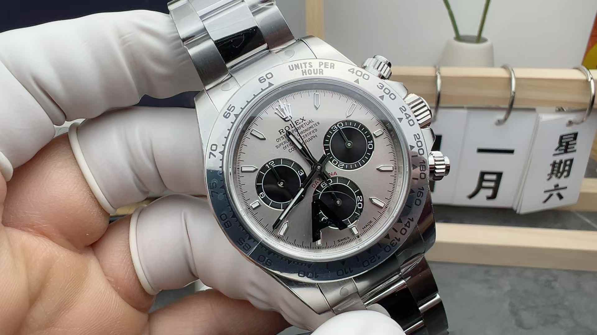 VS Rolex Daytona 126500 4131 movement Gray Gangdi