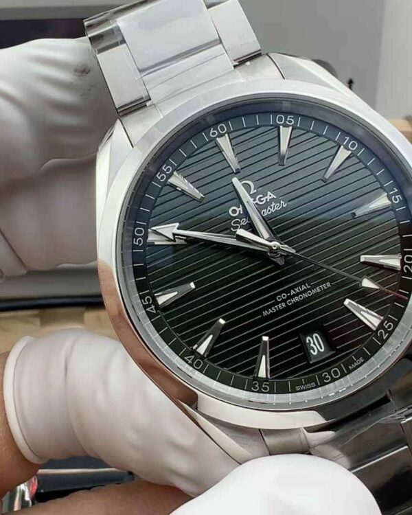 VS Omega Teak Green 150 Steel Belt Green Plate