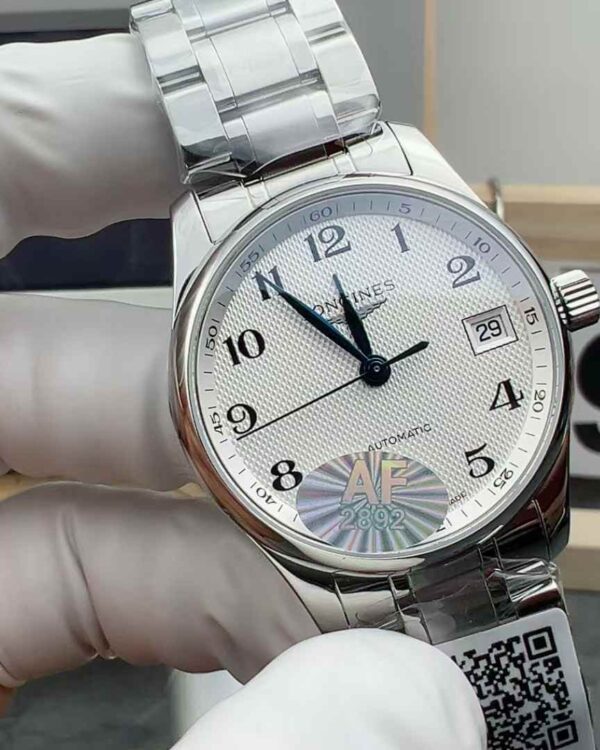 AF Longines famous craftsman women's steel belt white plate