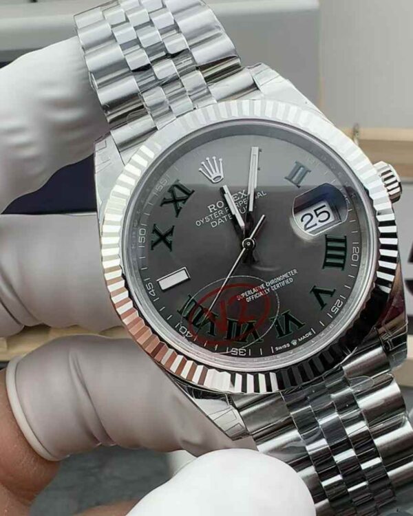 VS Factory Rolex 126334 41MM Green Rose Steel Strip