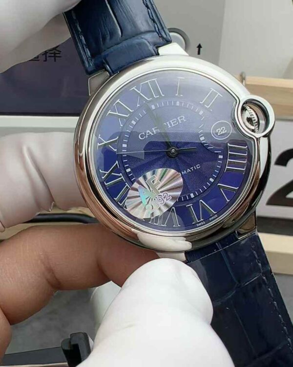 AF Cartier 40MM blue-faced balloon belt