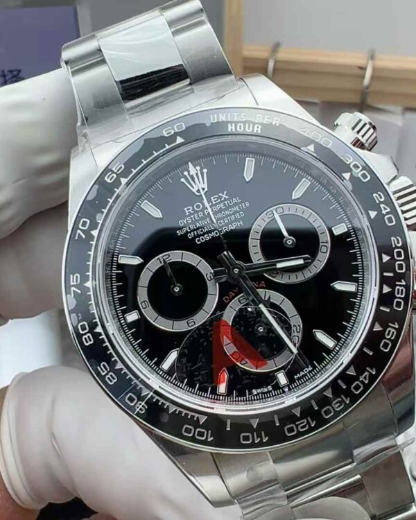 VS Factory Rolex Daytona 116500 4131 Movement Heidi Steel Band Black Plate