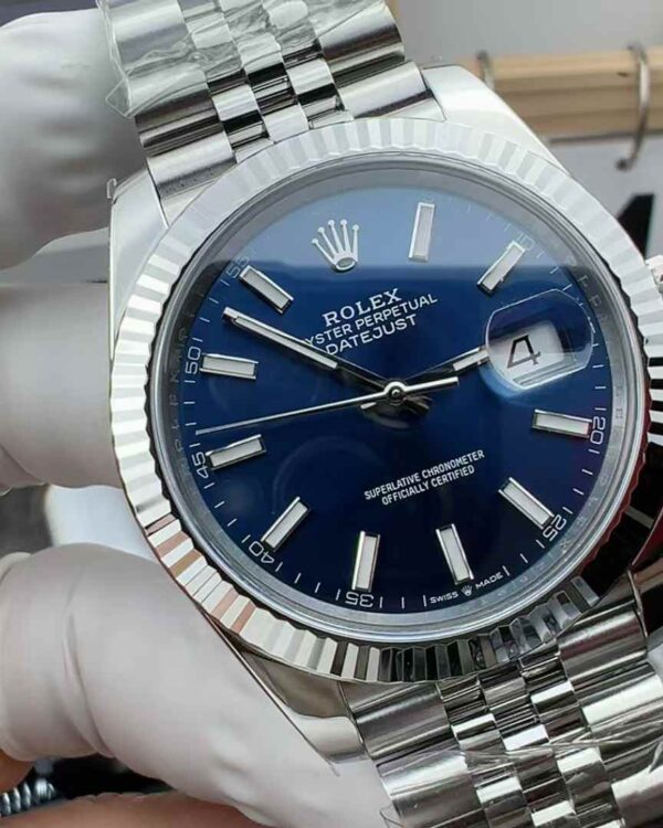 V Factory Rolex Log 126334 Steel Belt Blue Plate