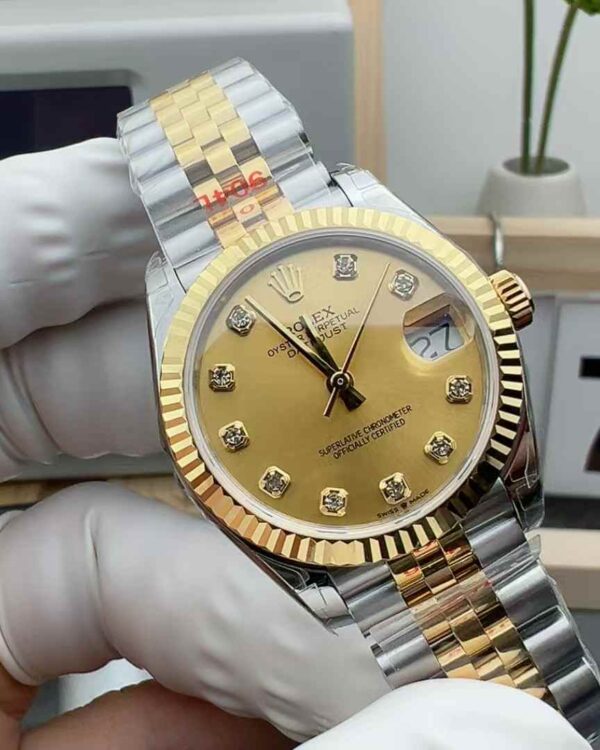 GS Factory Rolex 126233 31MM gold diary steel strip gold plate