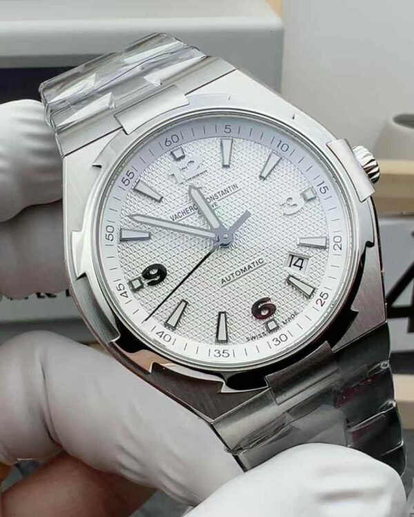 MkS Vacheron Constantin, white face, John Steel Strip, white plate