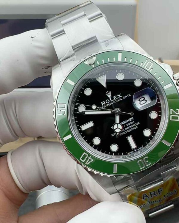 ARF Rolex Log 126610 4th Generation Green Water Ghost 41MM Steel Strip